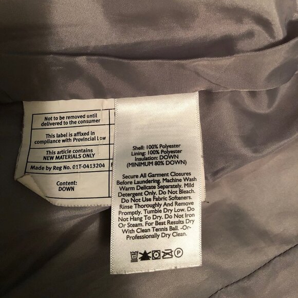 Eddie Bauer EB 650 Womens Size XS Goose Down min 80% Red Puffer Vest Pockets - Picture 8 of 10